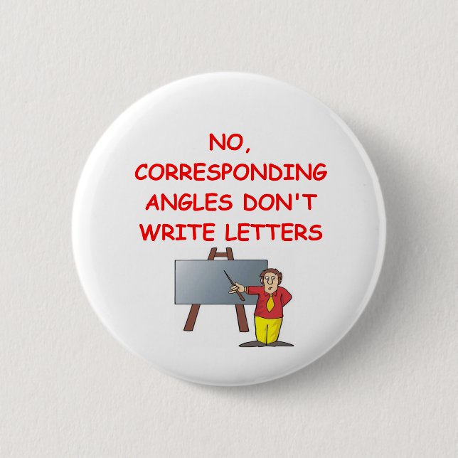 MATH 6 CM ROUND BADGE (Front)
