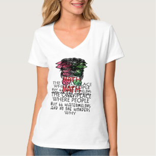 Math And Watermelons Mathematics Calculation Numbe T-Shirt