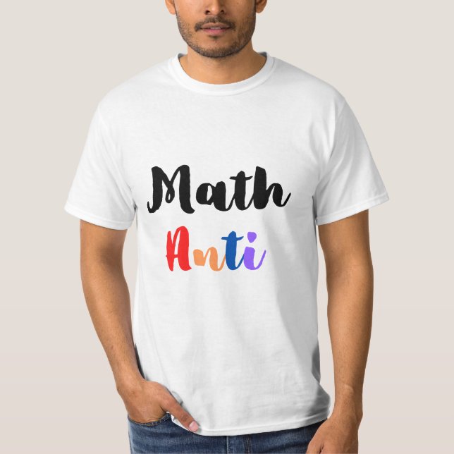 Math Antics Colourful Logo T-Shirt (Front)