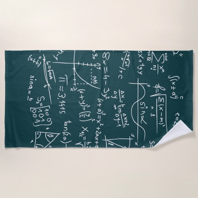 Math Beach Towel (Front)