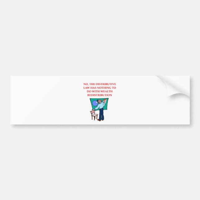 MATH BUMPER STICKER (Front)