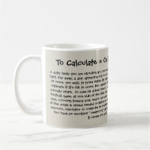 Math Calculate Or Estimate Mug
