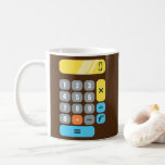 Math Calculator Mathematics Teacher Student Coffee Mug<br><div class="desc">Math Calculator Mathematics Teacher Student Mathematician Gift. Perfect gift for your dad,  mum,  papa,  men,  women,  friend and family members on Thanksgiving Day,  Christmas Day,  Mothers Day,  Fathers Day,  4th of July,  1776 Independent day,  Veterans Day,  Halloween Day,  Patrick's Day</div>