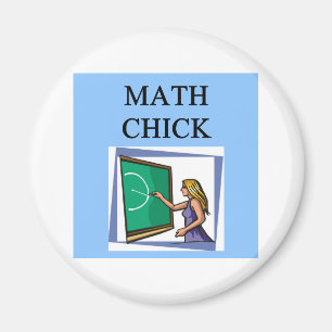 MATH CHICK MAGNET