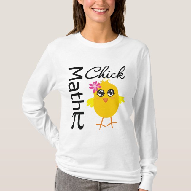 Math Chick T-Shirt (Front)
