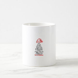 Math Christmas Tree Mug - Love Gift