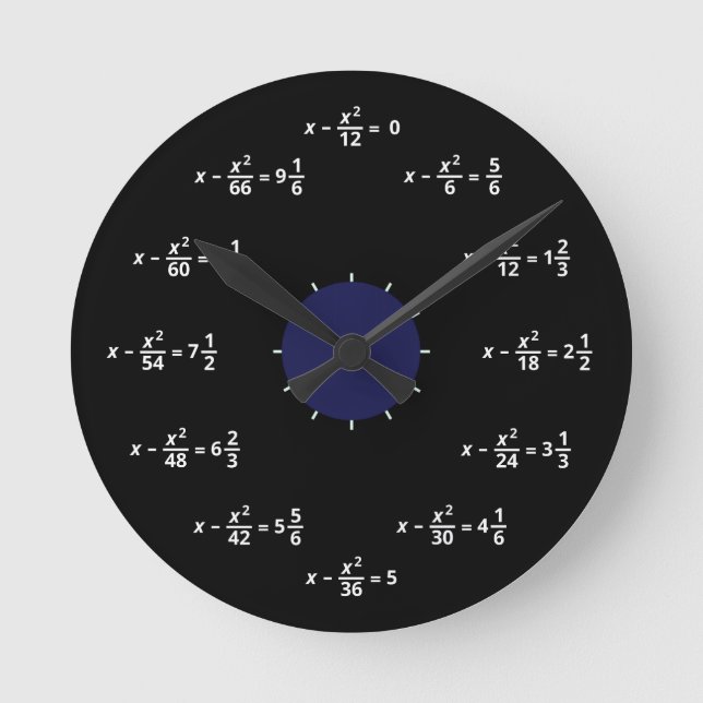 Math Clock (Front)