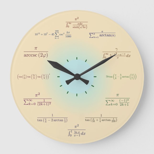 Math clock (Front)