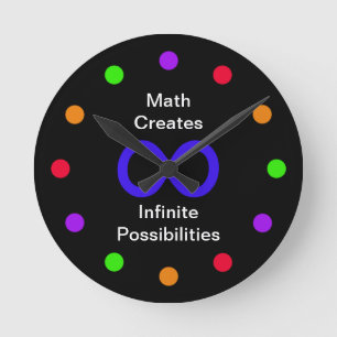 Math Clock -- Math Creates Infinite Possibilities