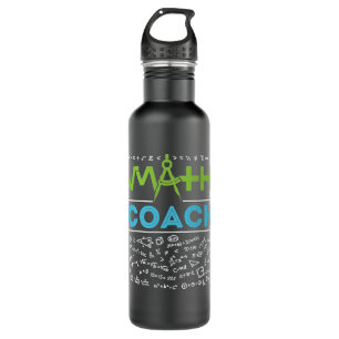 Math Coach Mathematics Tutor 710 Ml Water Bottle
