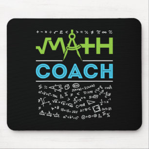 Math Coach Teacher Appreciation Back to School  Mouse Pad