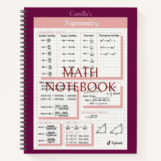 Math Copybook Notebook