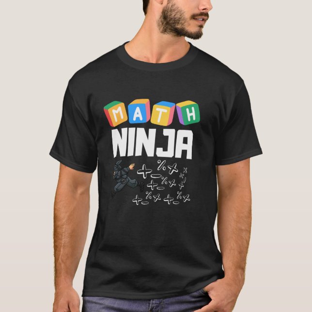Math Design For Men Women Math Lover Math Teacher  T-Shirt (Front)
