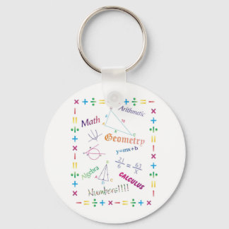 Math Design Key Ring