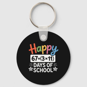 Math Equation 100th Day Teacher Happy 100 Days Of Key Ring