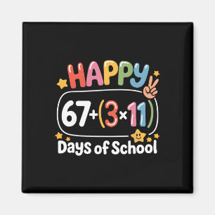 Math Equation 100th Day Teachers Kids 100 Days Of  Magnet