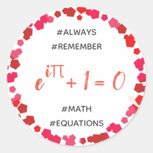 Math Equation - Teacher/Student Sticker