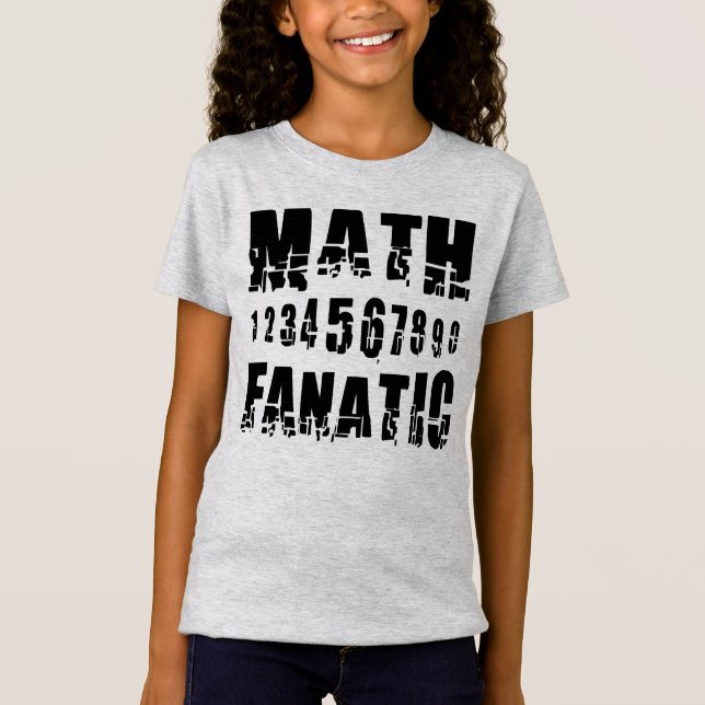 Math Fanatic T-Shirt (Front)