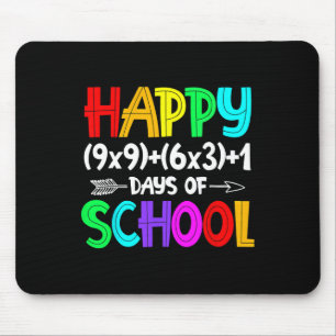 Math Formula 100 Days Of School Fun Math Teacher 1 Mouse Pad