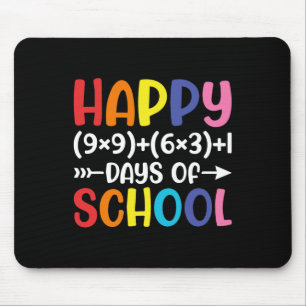 Math Formula 100 Days Of School Fun Math Teacher 1 Mouse Pad