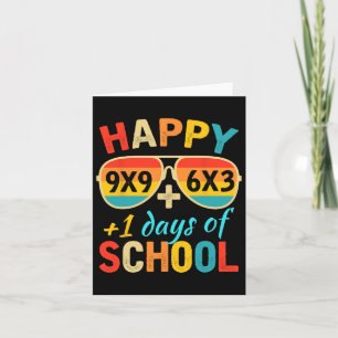 Math Formula 100 Days Of School Funny Math Teacher Card