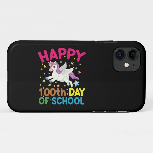 Math Formula 100 Days Of School Funny Math Teacher Case-Mate iPhone Case (Back (Horizontal))