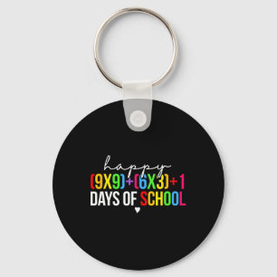 Math Formula 100 Days Of School Funny Math Teacher Key Ring