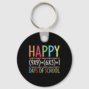 Math Formula 100 Days Of School Funny Math Teacher Key Ring