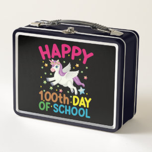 Math Formula 100 Days Of School Funny Math Teacher Metal Lunch Box