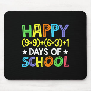 Math Formula 100 Days Of School Funny Math Teacher Mouse Pad
