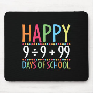 Math Formula 100 Days Of School Funny Math Teacher Mouse Pad