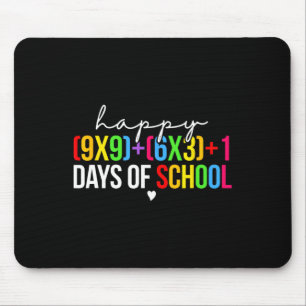Math Formula 100 Days Of School Funny Math Teacher Mouse Pad