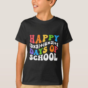Math Formula 100 Days Of School Funny Math Teacher T-Shirt