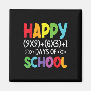 Math Formula 100 Days Of School Gifts Math Teacher Magnet