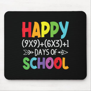 Math Formula 100 Days Of School Gifts Math Teacher Mouse Pad