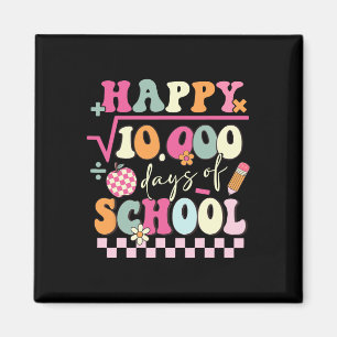 Math Formula 100 Days Of School Teacher 100th Day Magnet