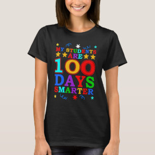 Math Formula Happy 100 Days Of School 100th Day Te T-Shirt