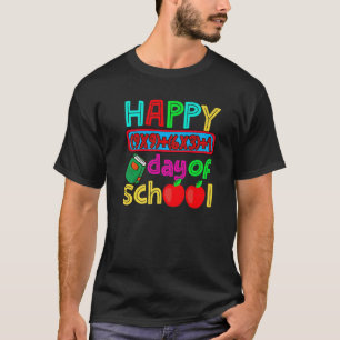 Math Formula Happy 100 Days Of School 100th Day Te T-Shirt