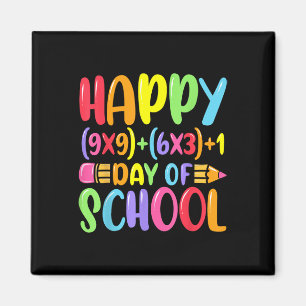 Math Formula Happy 100 Days Of School Teacher Math Magnet