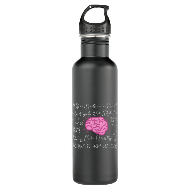 Math formulas for smart heads 710 ml water bottle (Front)