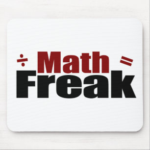 Math Freak Mouse Pad