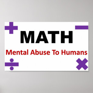 Math Full Poster