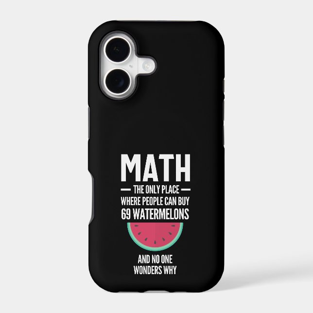 Math. Funny Math Sarcasm Quote Gift (Back)