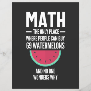 Math. Funny Math Sarcasm Quote Gift