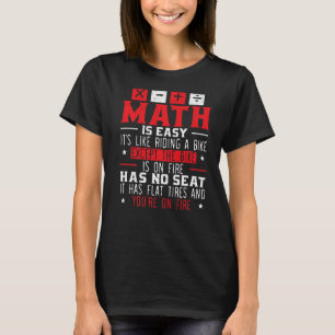 Math Geek Mathematician Algebra Numbers Equation S T-Shirt