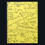 Math Geek, Mathematics Problem Solving Pattern Notebook<br><div class="desc">The perfect Cute Math Geek, Mathematics Problem Solving Pattern, a pattern gift idea for all men, women & kids who loves Math Equation Seamless fabric! Makes an ideal gift for your mum, dad, sister, brother, aunt, uncle, grandma or grandpa & for your love ones for their Wedding Anniversaries, Birthdays, Summer,...</div>