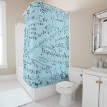 Math Geek, Mathematics Problem Solving Pattern Shower Curtain<br><div class="desc">The perfect Cute Math Geek, Mathematics Problem Solving Pattern, a pattern gift idea for all men, women & kids who loves Math Equation Seamless fabric! Makes an ideal gift for your mum, dad, sister, brother, aunt, uncle, grandma or grandpa & for your love ones for their Wedding Anniversaries, Birthdays, Summer,...</div>