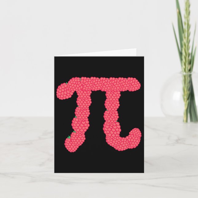 Math Geek Teacher 3.14 Pi Day  Card (Front)