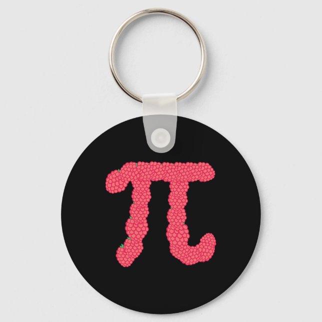 Math Geek Teacher 3.14 Pi Day  Key Ring (Front)