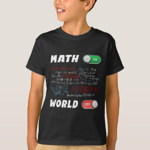 Math Geeks Pi Day Math On World Off Awesome Nerdy  T-Shirt